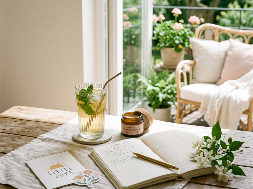 Little Joys for Busy Days: Easy Summer Self-Care That Actually Fits Real Life