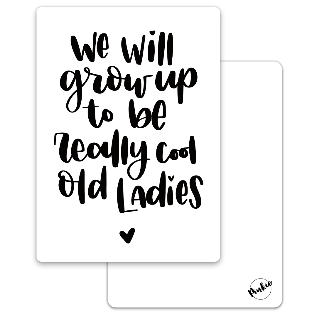 Card – ....cool old ladies - Card - Luvvy