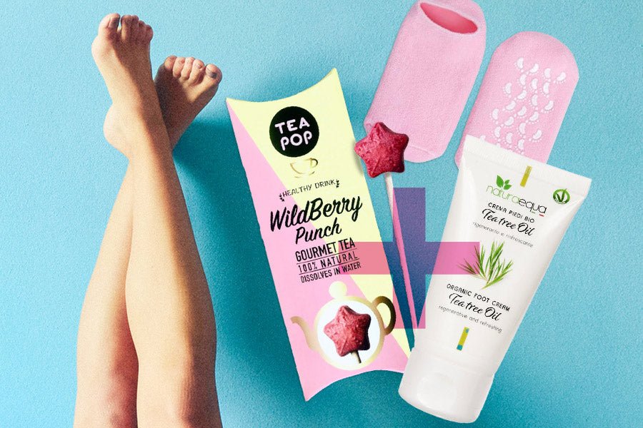 Dancer’s Reset: Spa Socks + Naturaequa Foot Cream (+ FREE TEA Pop) - Bundle - Luvvy
