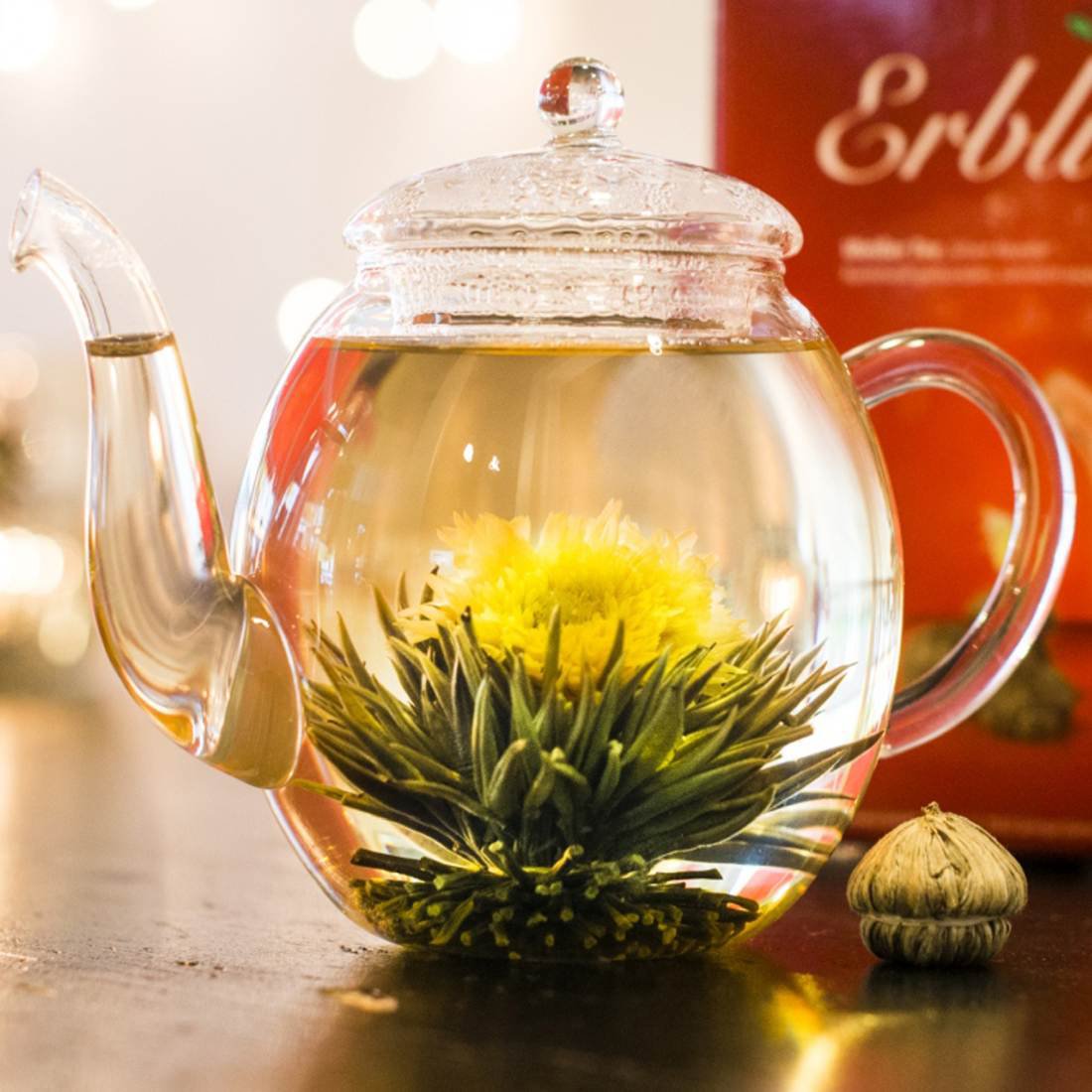 Flowers Blooming White Erbluh Tea - Blooming tea - Luvvy