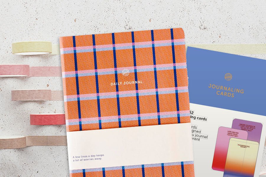 Gratitude Rituals - Daily Mindfulness Journal + Journaling Cards (10% Off) - Bundle - Luvvy