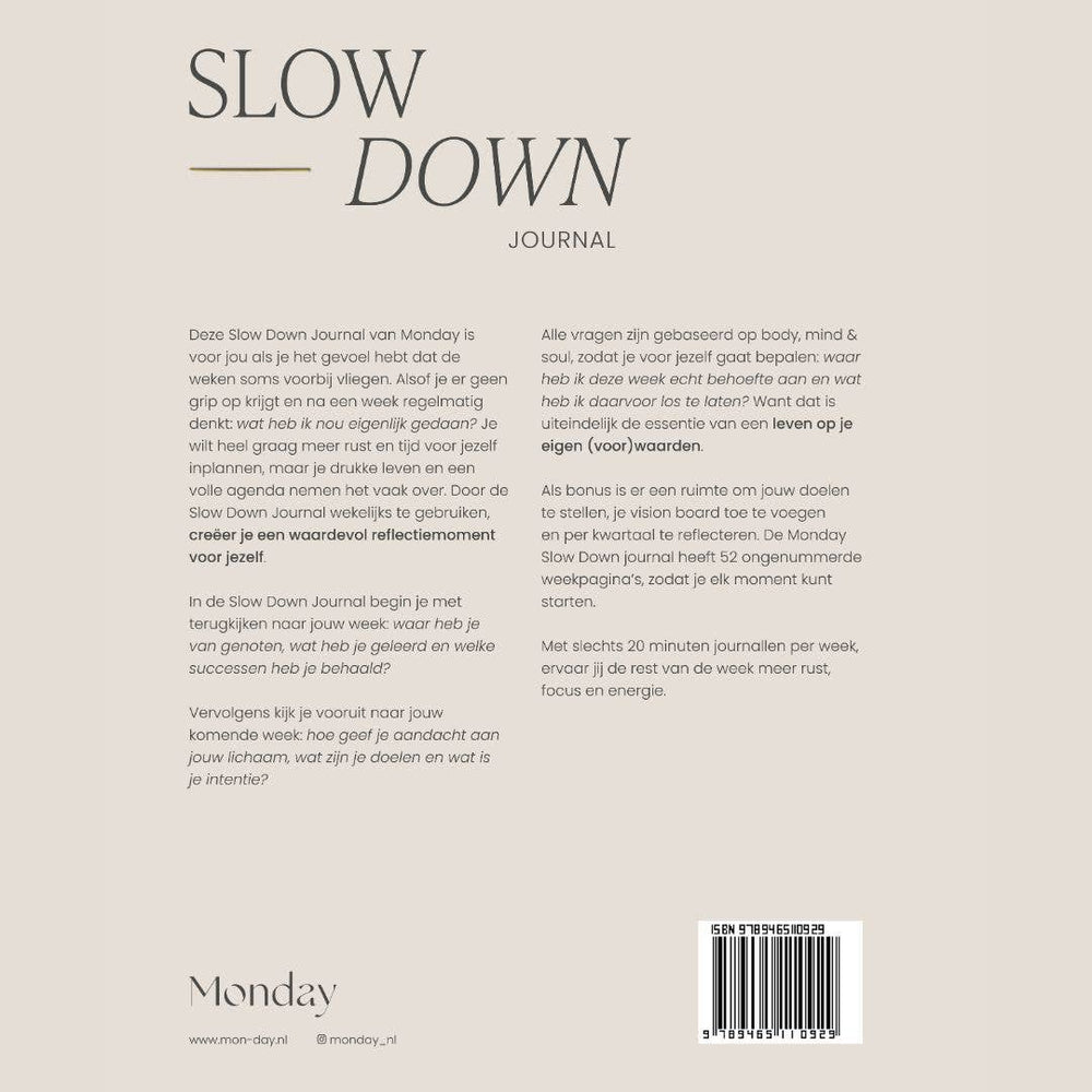 
                  
                    Slow Down Journal - Journal - Luvvy
                  
                