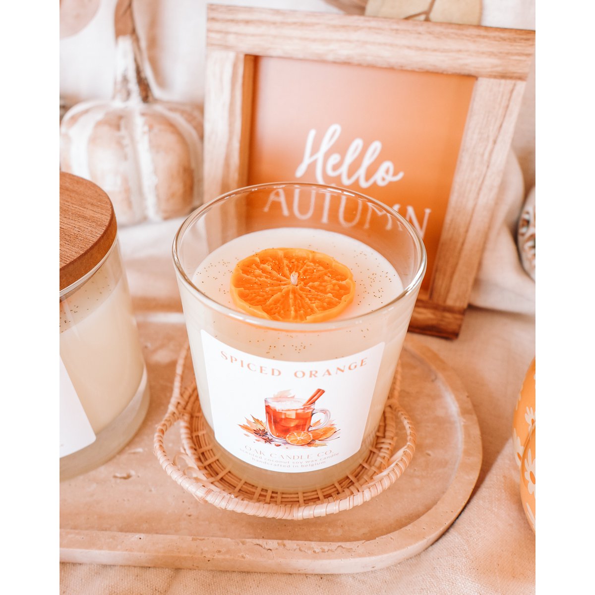 Spiced Orange Candle - Candle - Luvvy