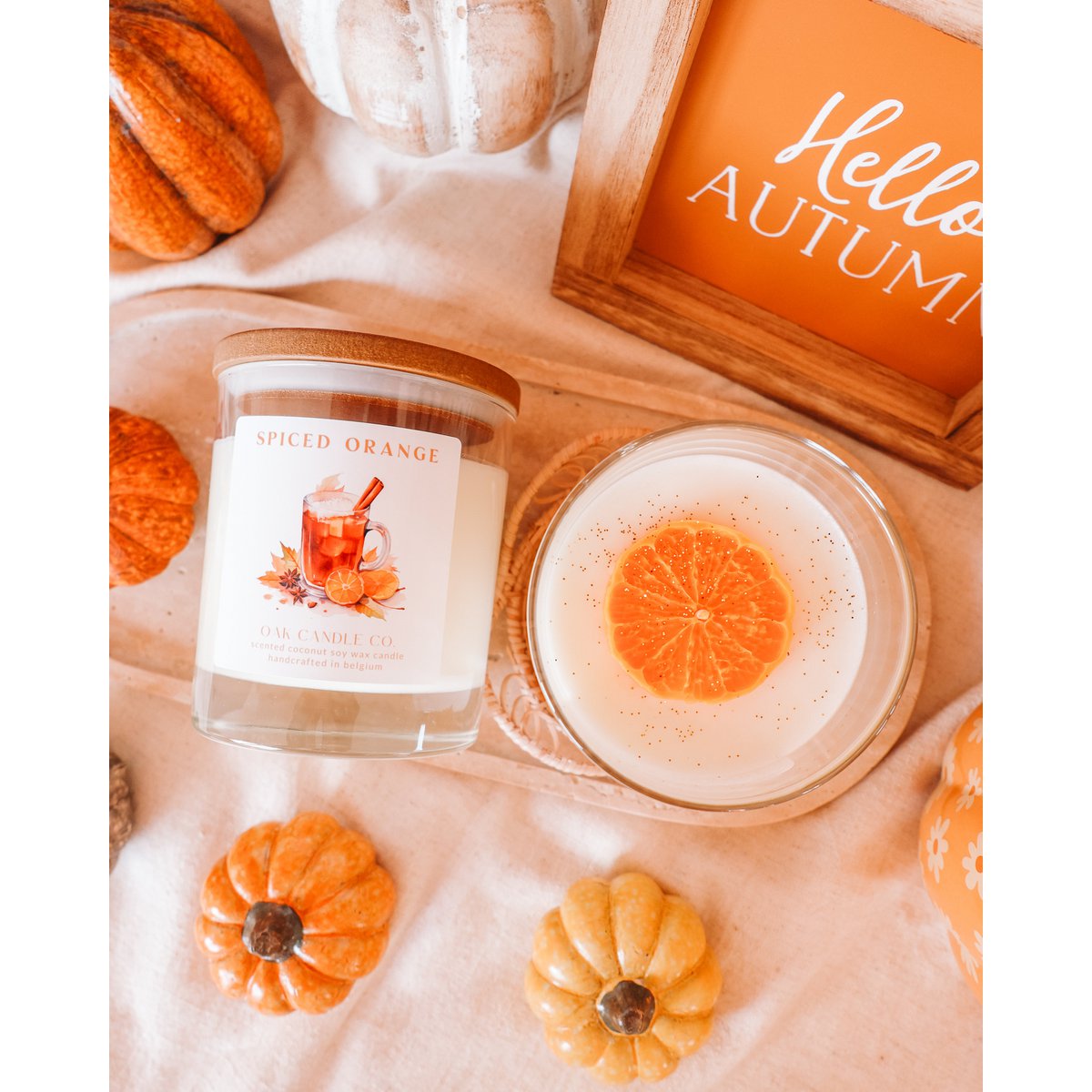 Spiced Orange Candle - Candle - Luvvy