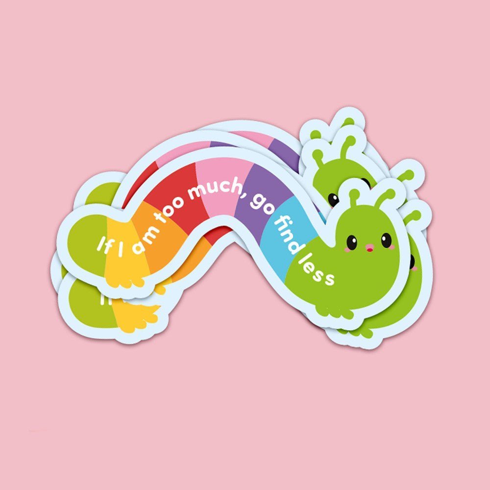 Sticker If I Am Too Much .. - Stickers - Luvvy