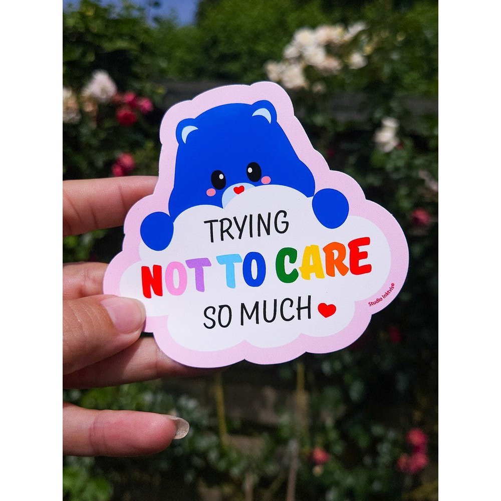 Sticker Not to Care - Stickers - Luvvy